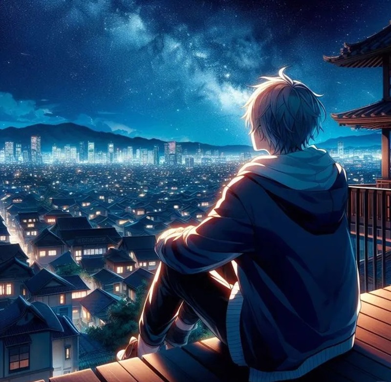 ảnh anime nam buồn lạnh lùng 10
