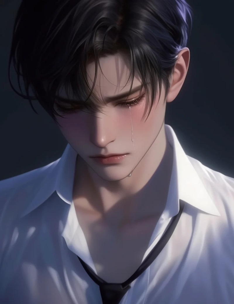 ảnh anime nam buồn lạnh lùng 17