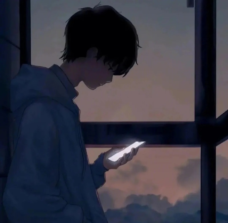 ảnh anime nam buồn lạnh lùng 20