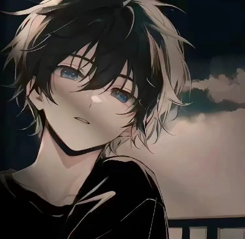 ảnh anime nam buồn lạnh lùng 25