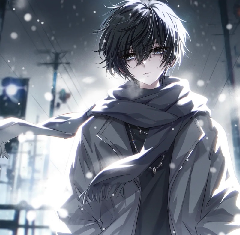 ảnh anime nam buồn lạnh lùng 4