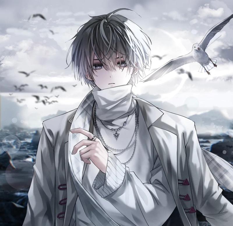 ảnh anime nam buồn lạnh lùng 6