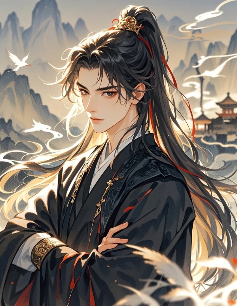 ảnh anime nam cổ trang 13