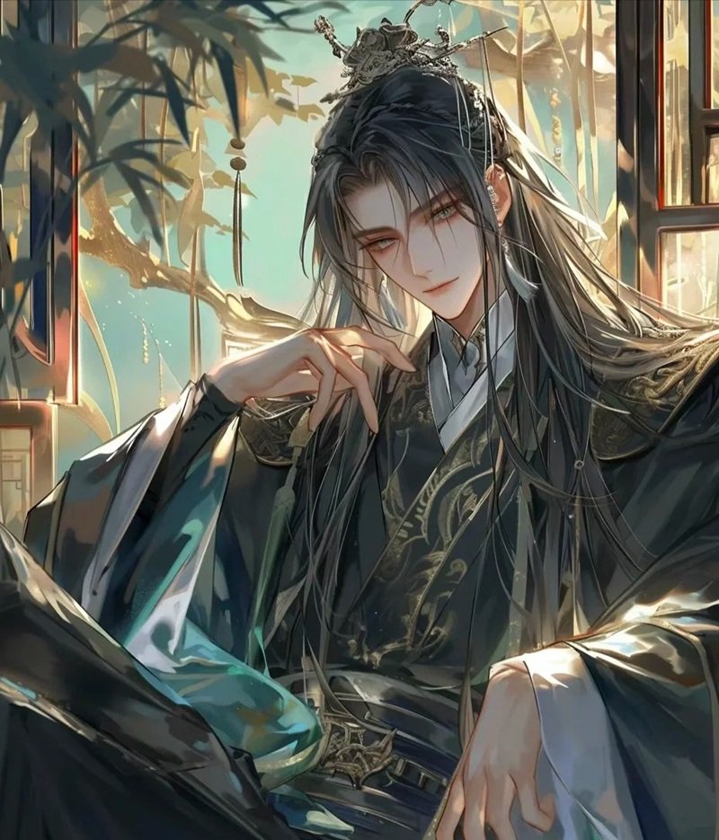 ảnh anime nam cổ trang 15