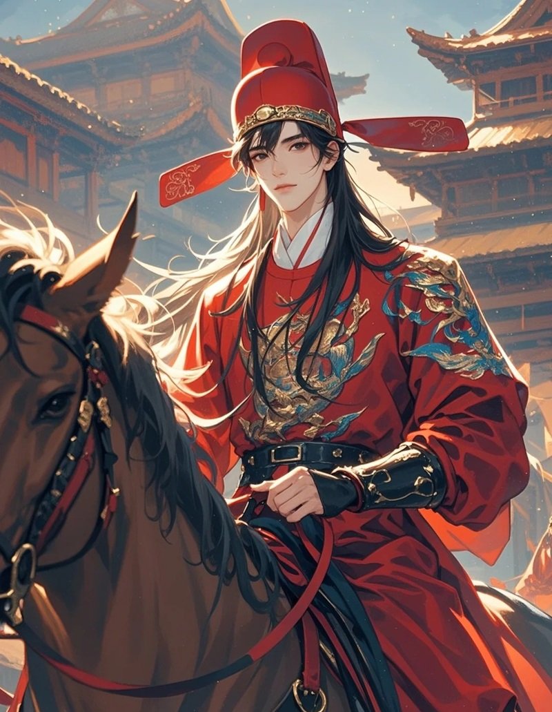 ảnh anime nam cổ trang 21