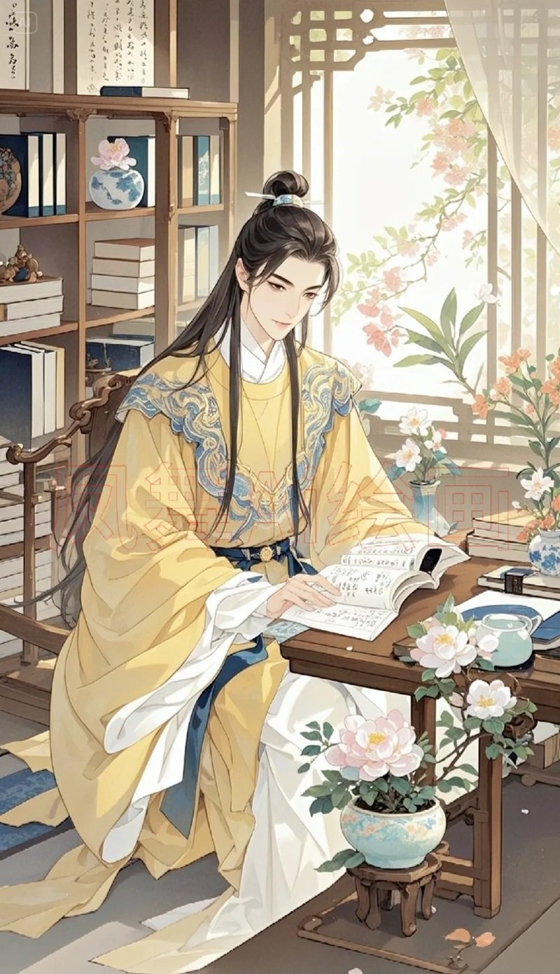 ảnh anime nam cổ trang 32