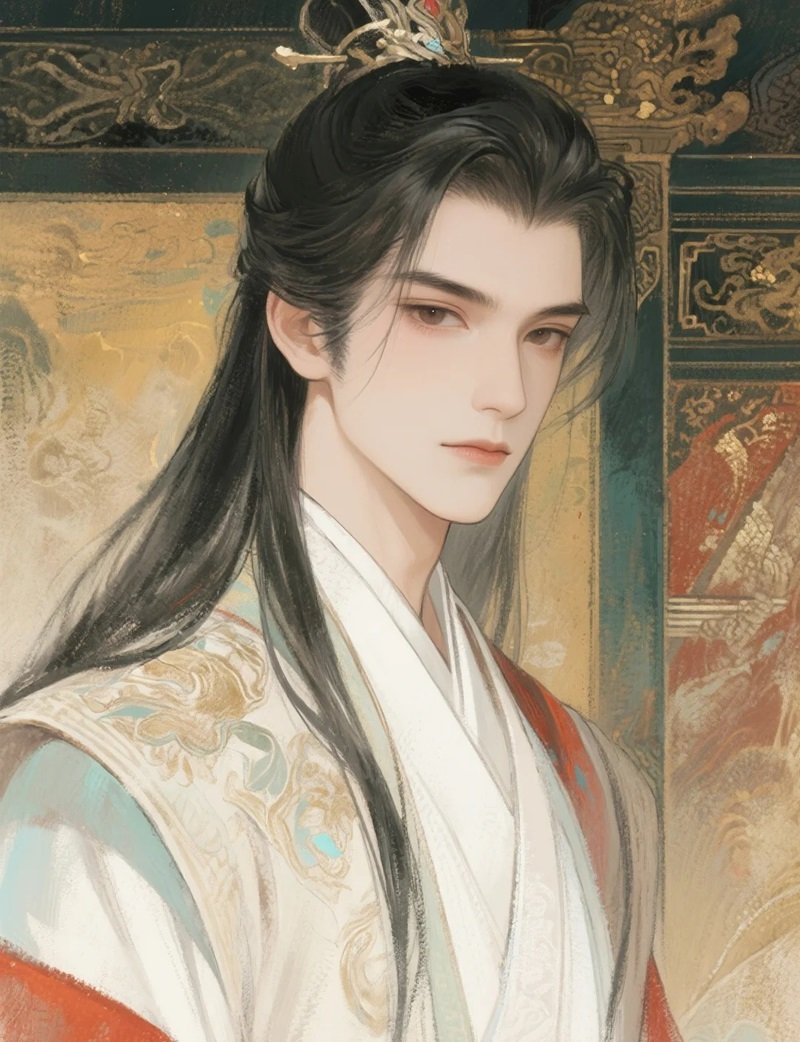 ảnh anime nam cổ trang 34