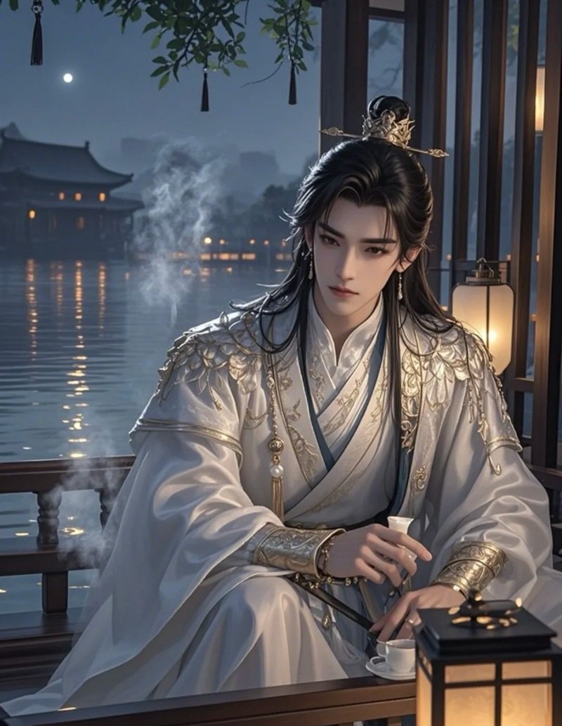 ảnh anime nam cổ trang 35