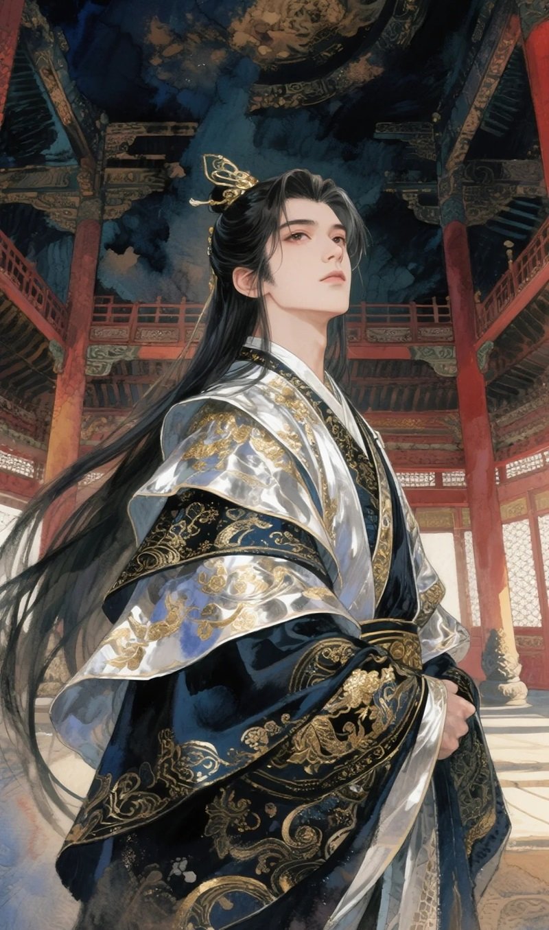 ảnh anime nam cổ trang 36