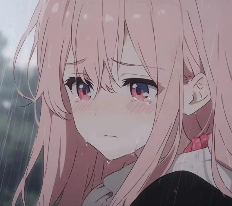 ảnh anime nữ buồn 1
