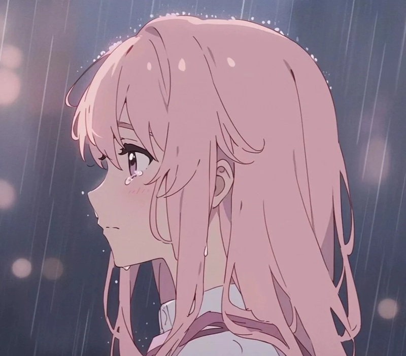 ảnh anime nữ buồn 12