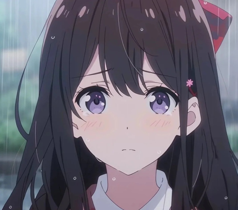 ảnh anime nữ buồn 13