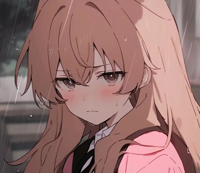 ảnh anime nữ buồn 15