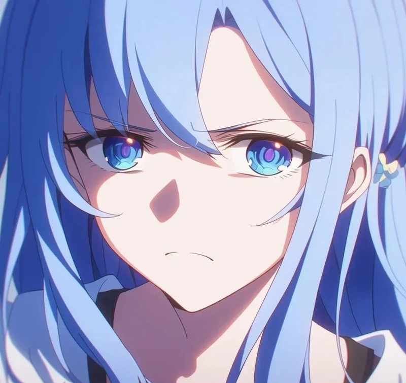 ảnh anime nữ buồn 9