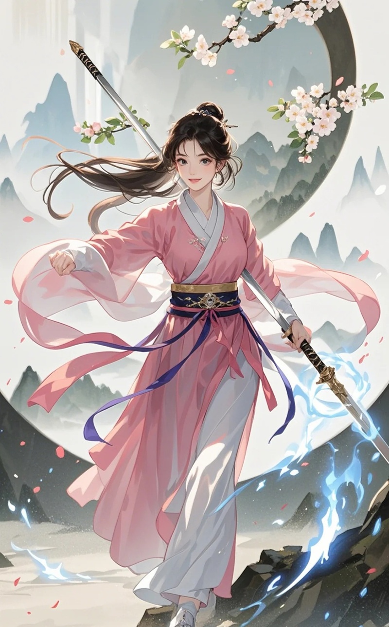 ảnh anime nữ cầm kiếm 12