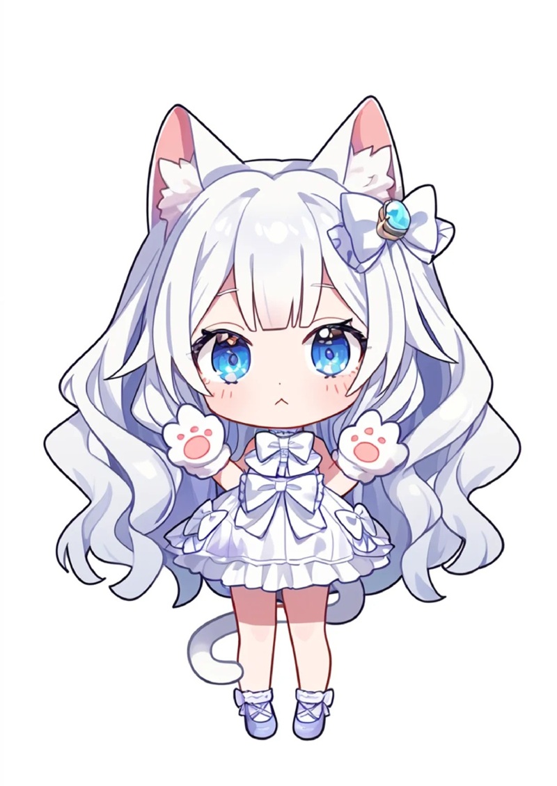 ảnh anime nữ chibi 1