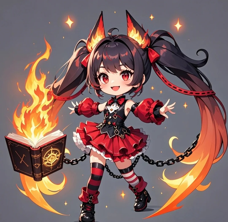 ảnh anime nữ chibi 15