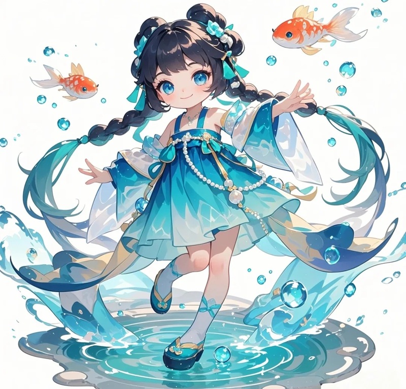 ảnh anime nữ chibi 16