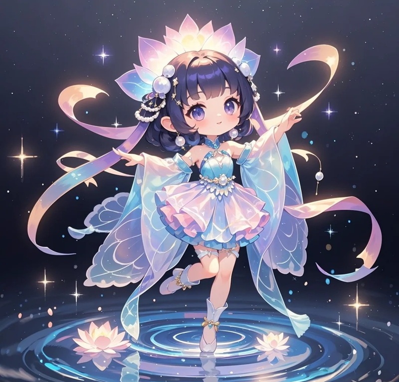 ảnh anime nữ chibi 17