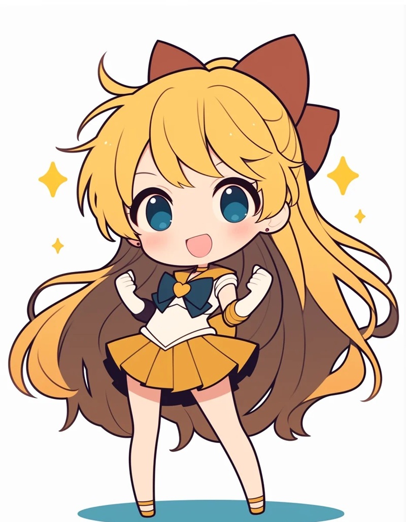 ảnh anime nữ chibi 22