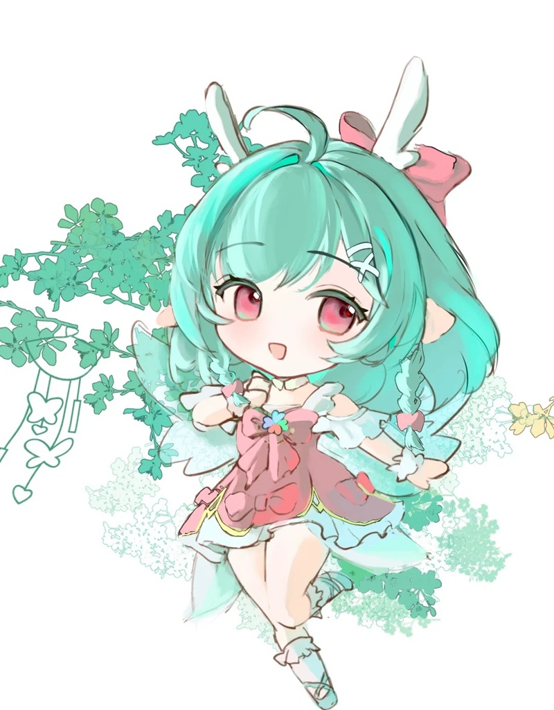 ảnh anime nữ chibi 24