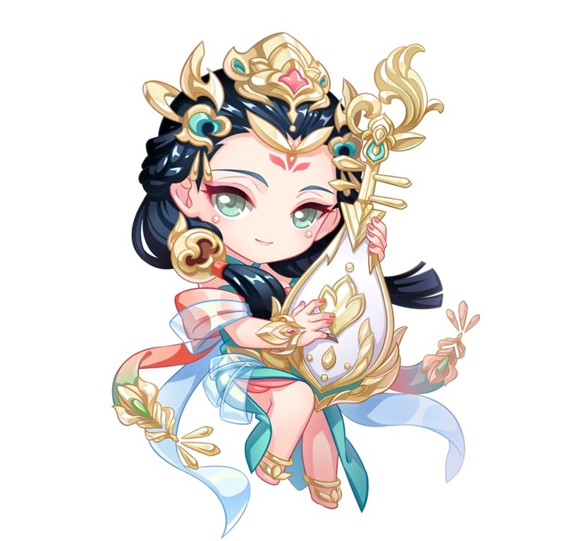 ảnh anime nữ chibi 33