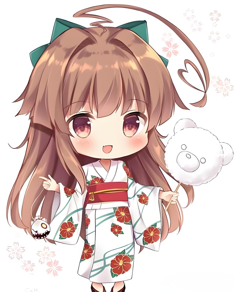 ảnh anime nữ chibi 6