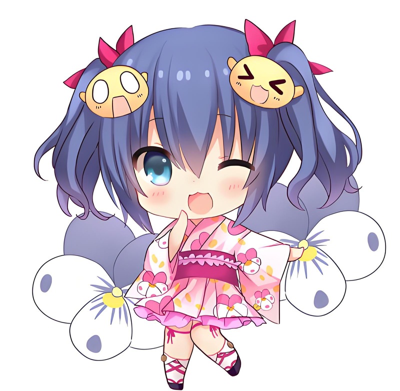 ảnh anime nữ chibi 7