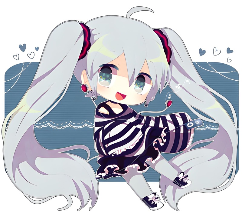 ảnh anime nữ chibi 9