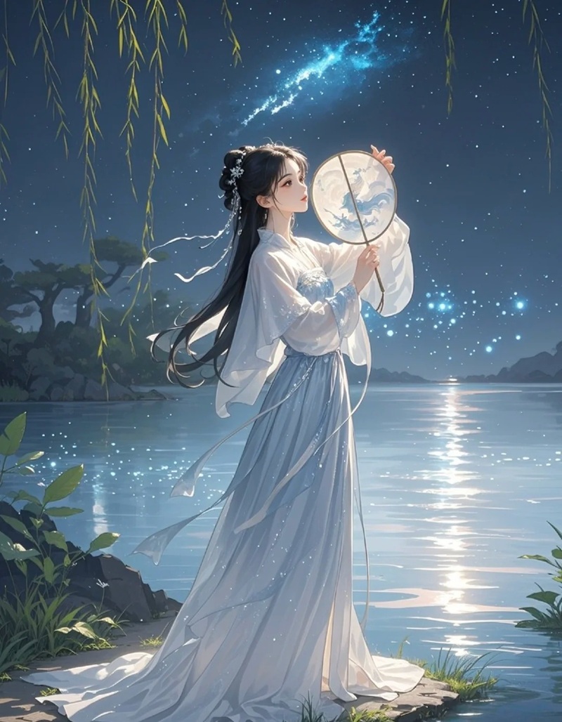 ảnh anime nữ cổ trang trung quốc 15
