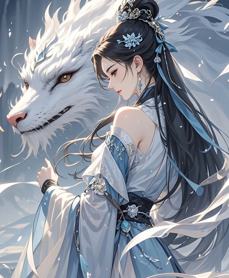 ảnh anime nữ cổ trang trung quốc 16
