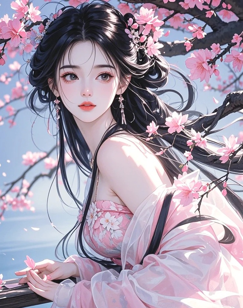 ảnh anime nữ cổ trang trung quốc 21