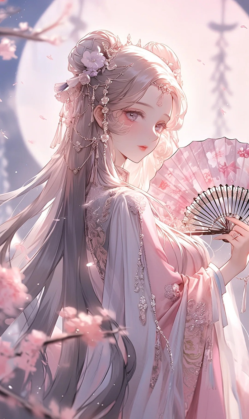 ảnh anime nữ cổ trang trung quốc 25