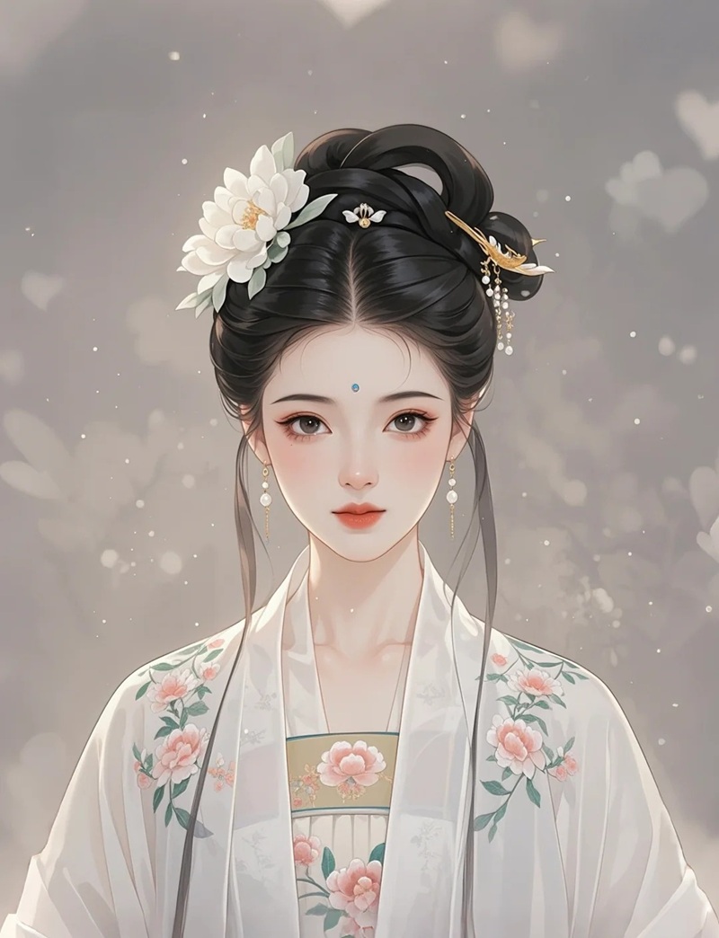 ảnh anime nữ cổ trang trung quốc 26