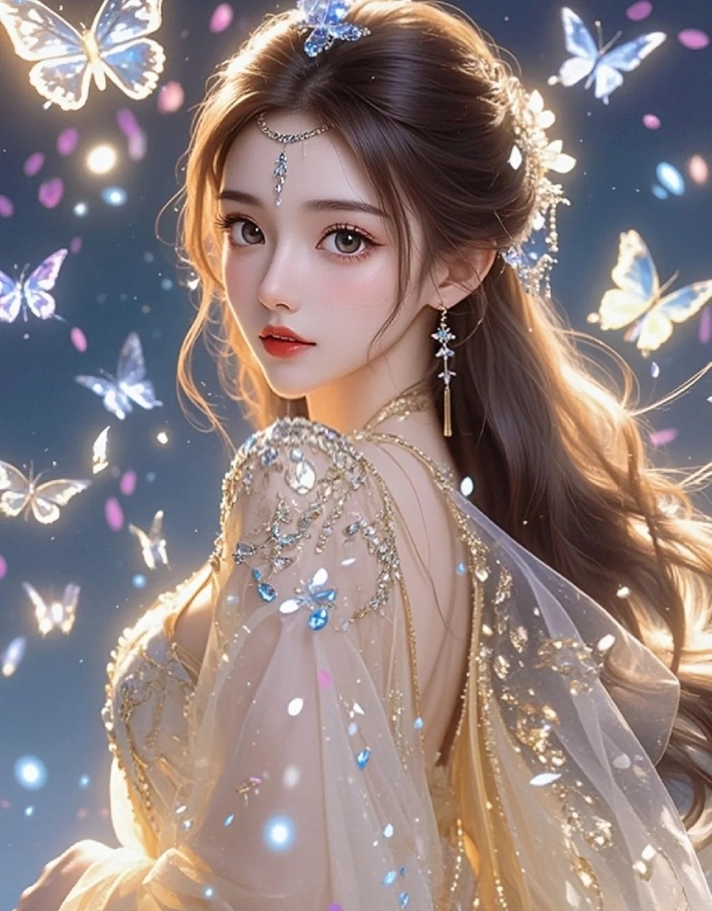 ảnh anime nữ cổ trang trung quốc 29