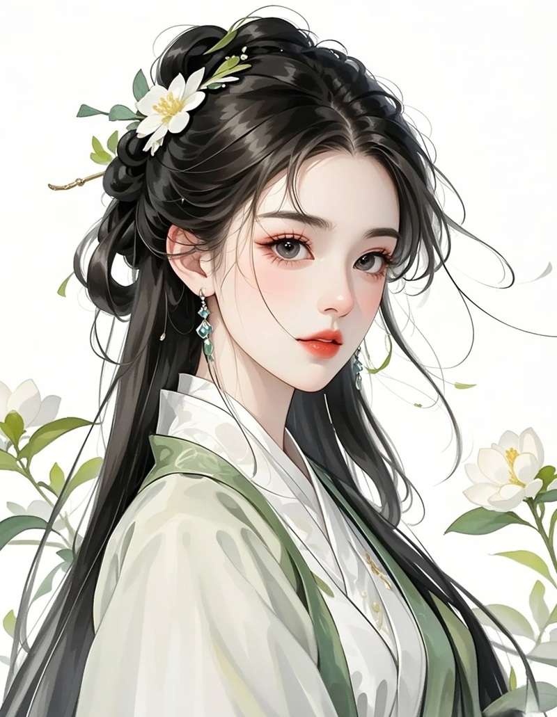 ảnh anime nữ cổ trang 3