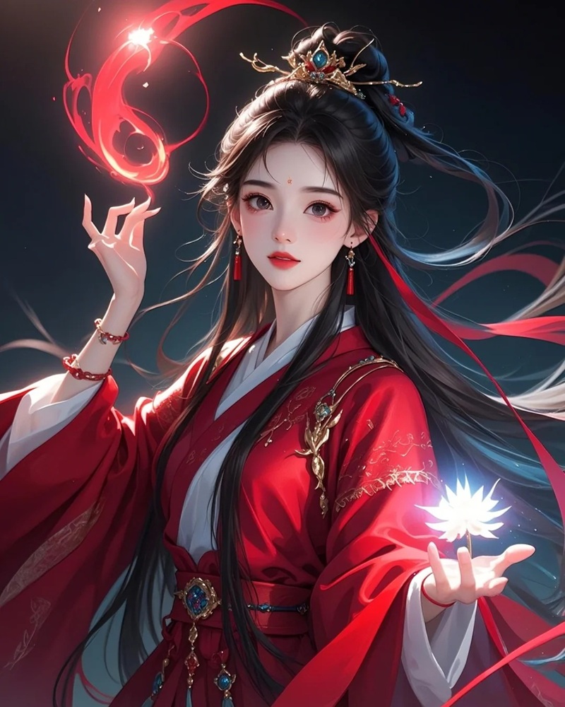 ảnh anime nữ cổ trang trung quốc 32