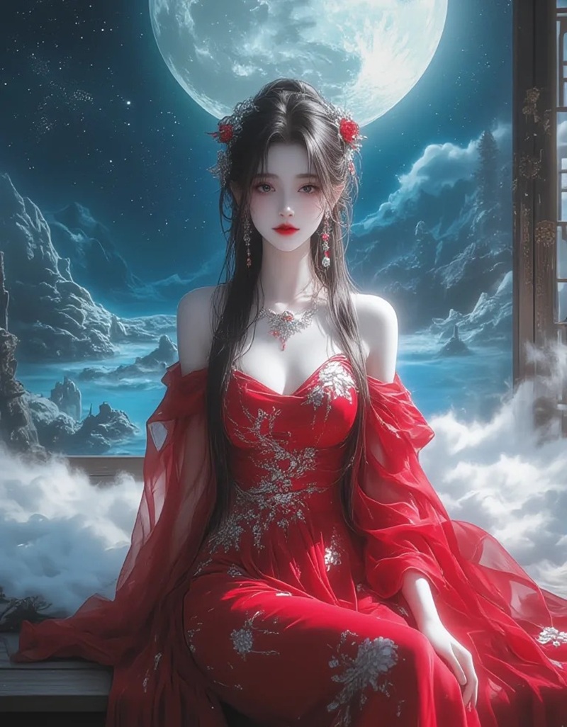 ảnh anime nữ cổ trang trung quốc 35