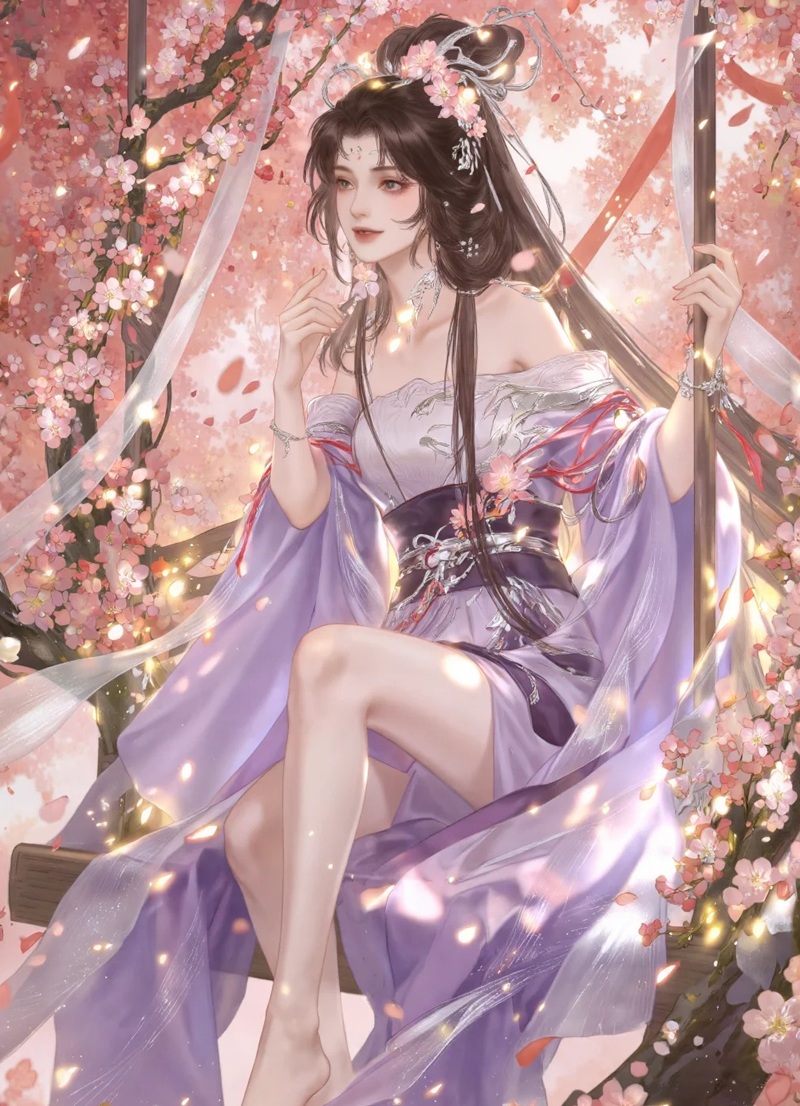 ảnh anime nữ cổ trang trung quốc