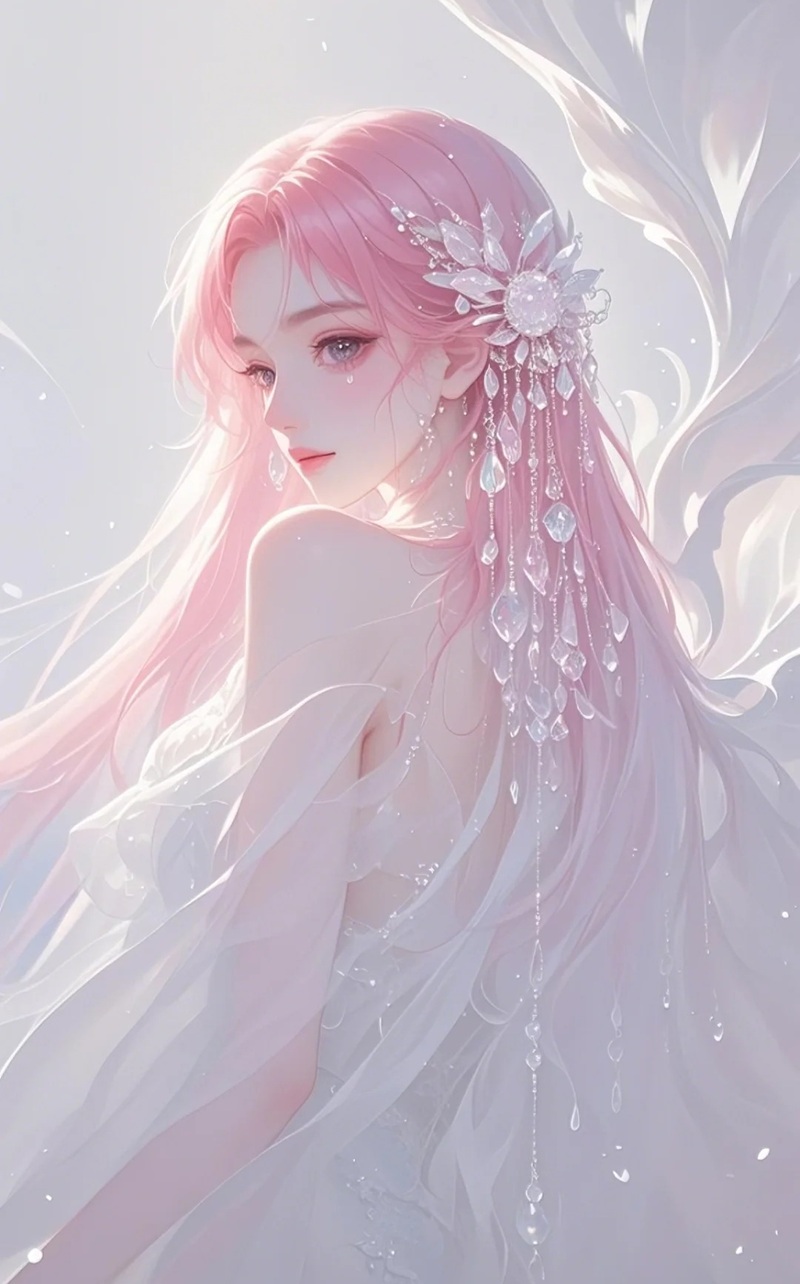ảnh anime nữ tóc hồng 12