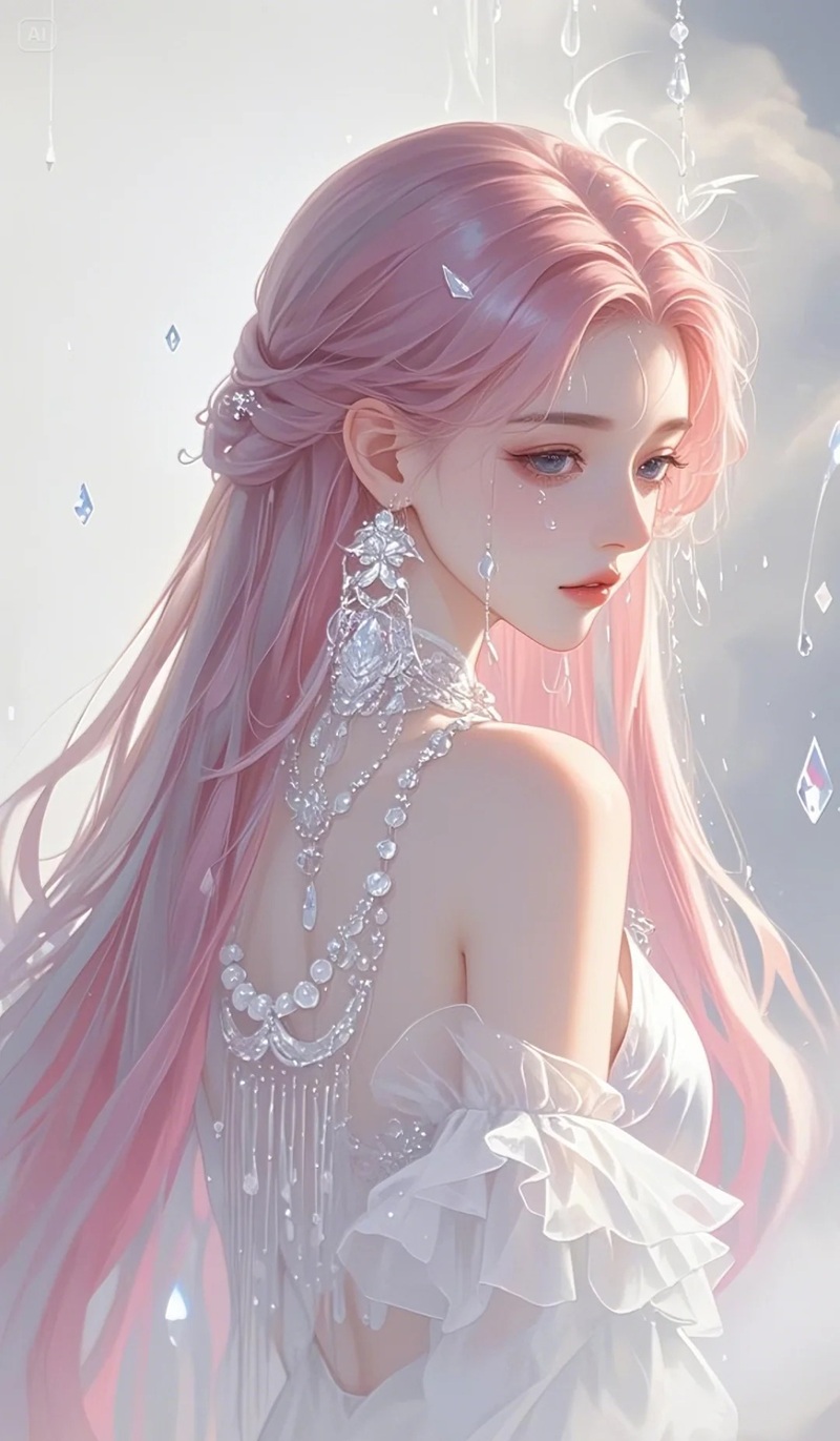 ảnh anime nữ tóc hồng 13