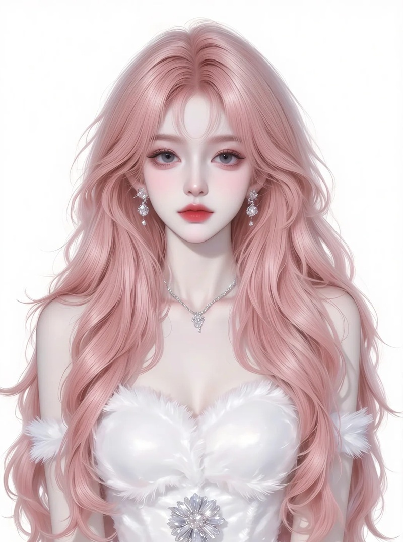 ảnh anime nữ tóc hồng 15