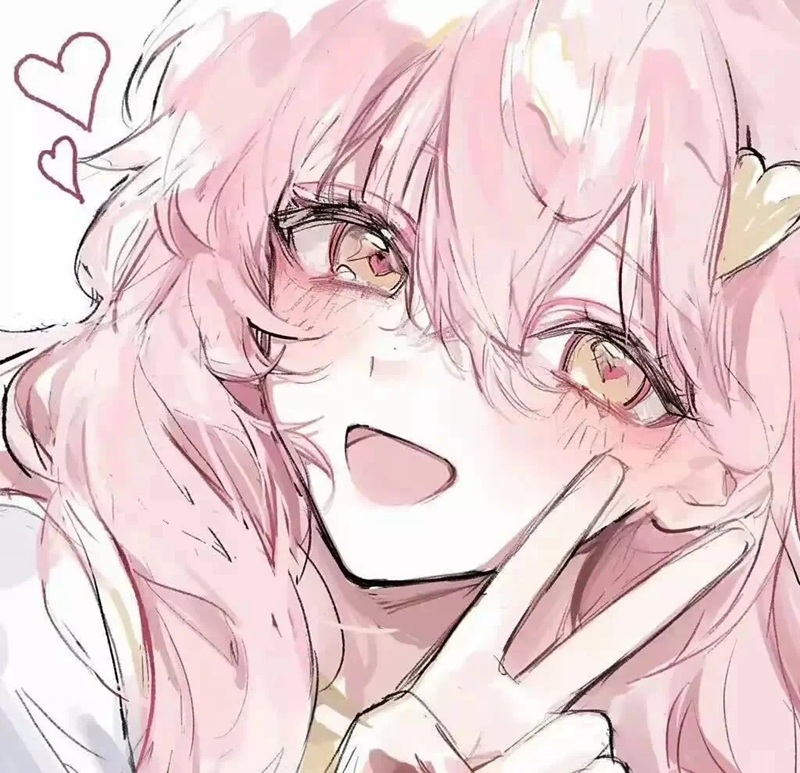 ảnh anime nữ tóc hồng 16