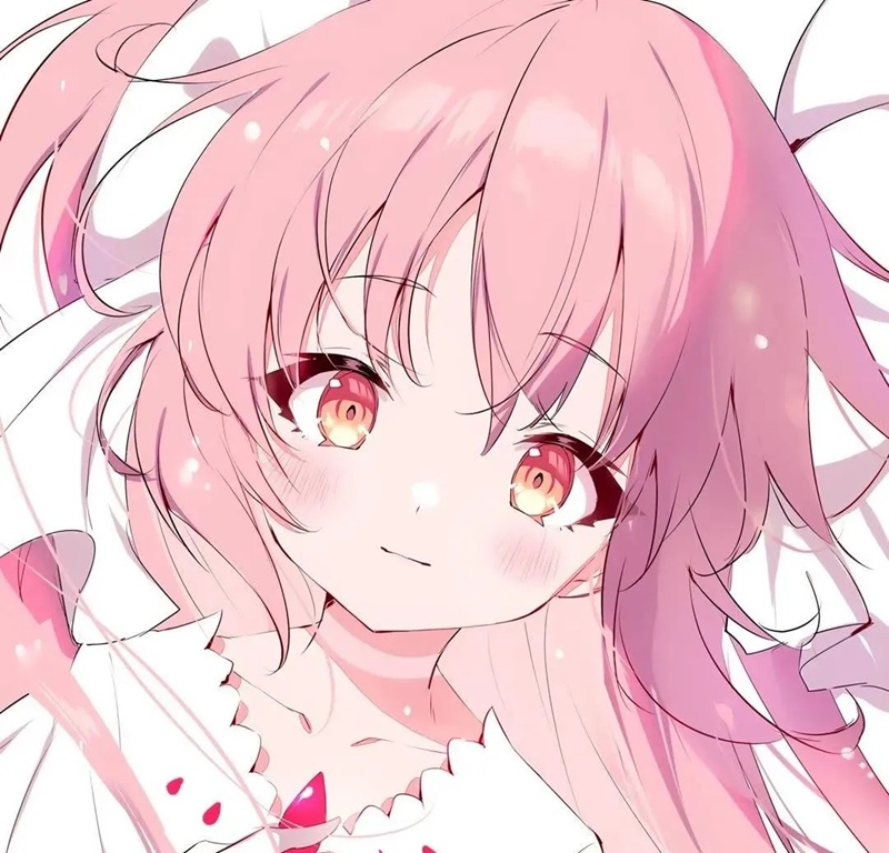 ảnh anime nữ tóc hồng 33
