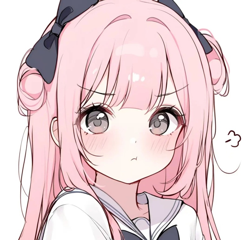 ảnh anime nữ tóc hồng 41