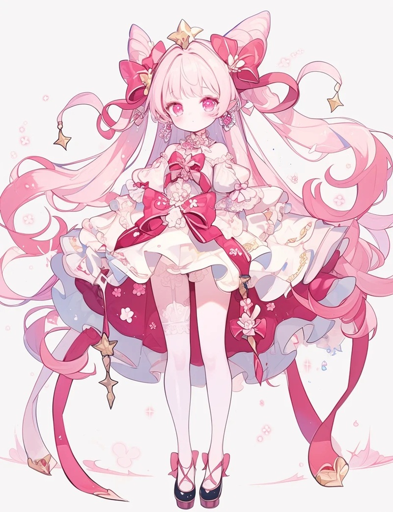 ảnh anime nữ tóc hồng 42