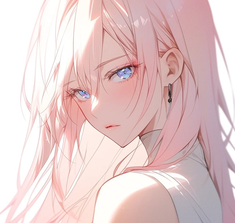 ảnh anime nữ tóc hồng 43