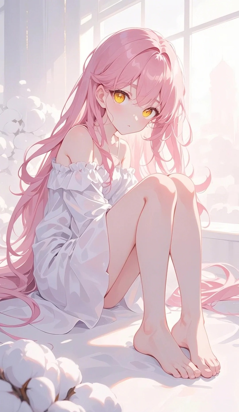 ảnh anime nữ tóc hồng 44
