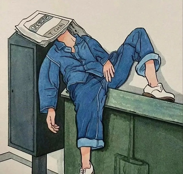 ảnh avatar overthinking