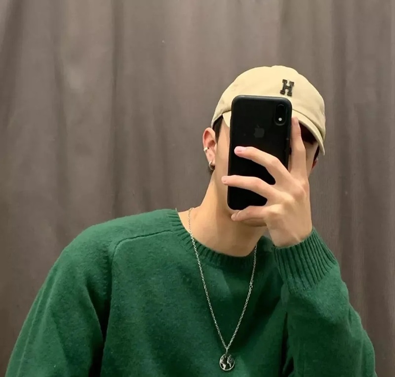 ảnh đẹp trai che mặt​